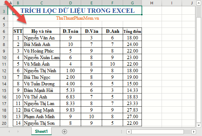 instructions-on-how-to-extract-data-in-excel