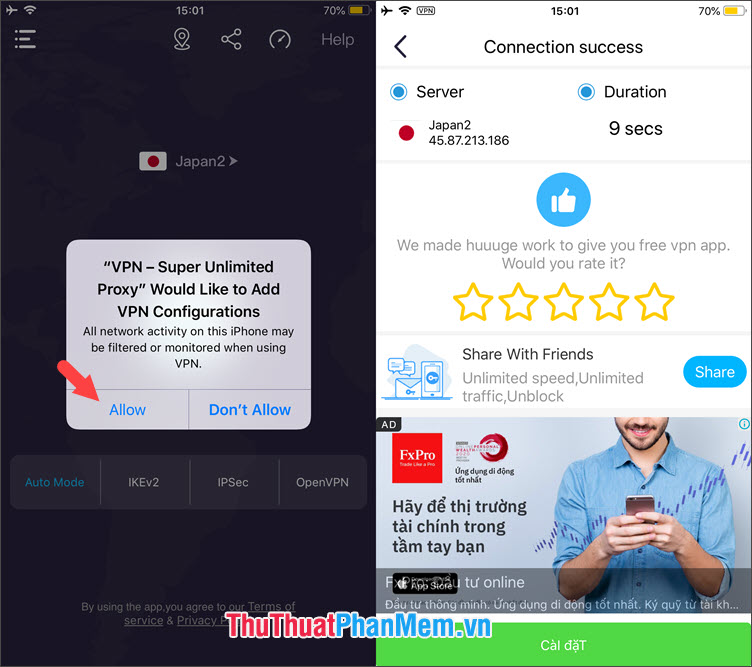 Instructions on how to fake ip on iPhone Picture 10