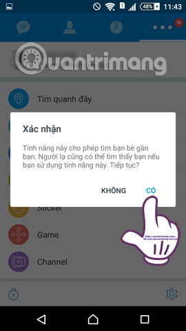 Instructions on how to find and make friends on Zalo Picture 11