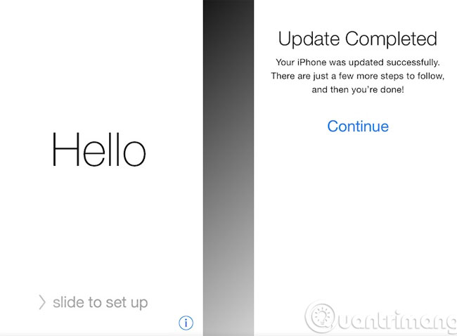 Instructions on how to fix 53 error when restoring on iPhone Picture 6
