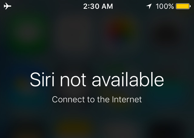 Instructions on how to fix Siri error does not work on iPhone / iPad