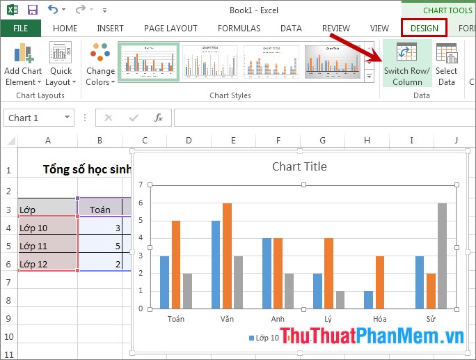 Instructions on how to graph in Excel Picture 6