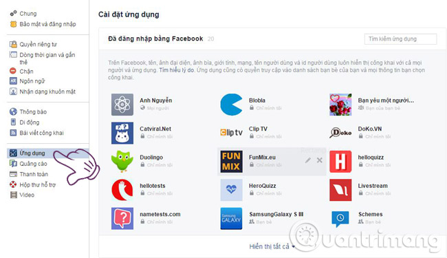 Instructions on how to hide personal information on Facebook Picture 9