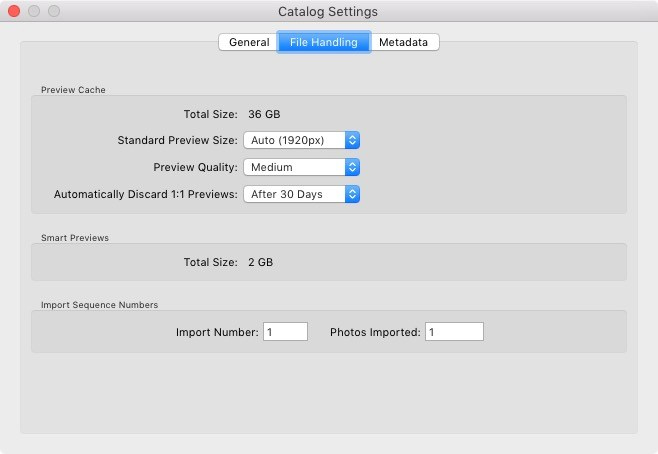 Instructions on how to improve and speed up Lightroom Picture 3