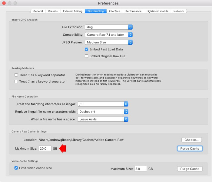 Instructions on how to improve and speed up Lightroom Picture 9