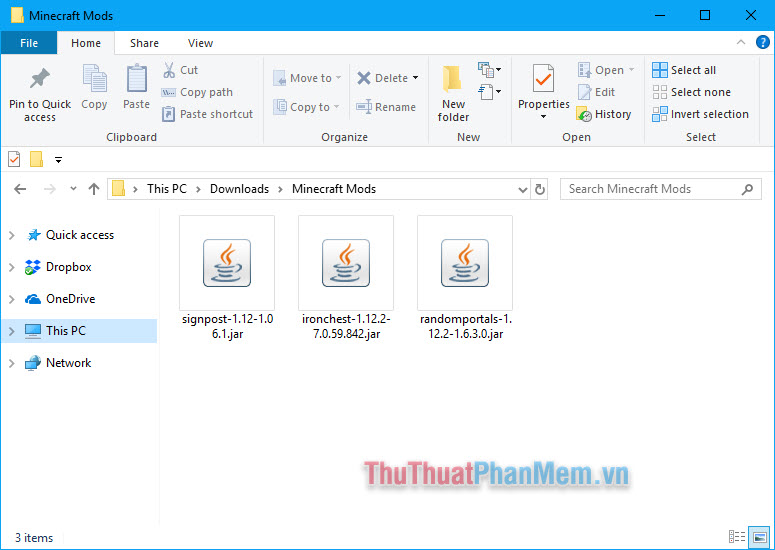 Instructions on how to install the most standard Minecraft Mod Picture 7