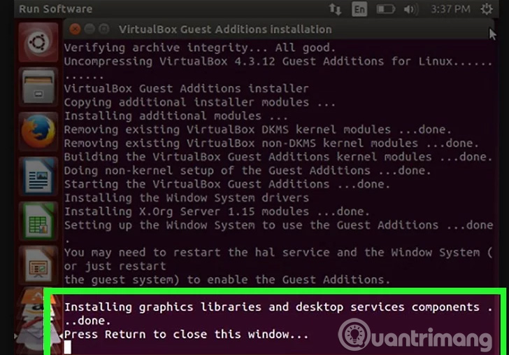 Instructions on how to install Ubuntu on VirtualBox virtual machine Picture 39