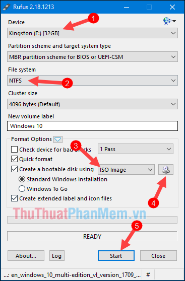 Instructions on how to install Windows 10 with USB step by step Picture 1