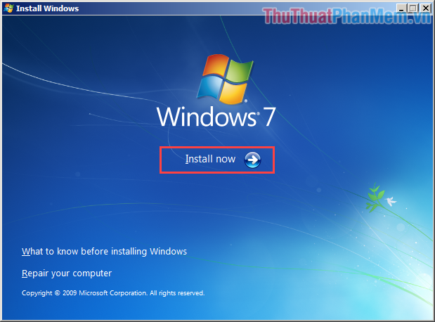 Instructions on how to install Windows 7, install Windows 7 with USB from A to Z extremely simple Picture 11