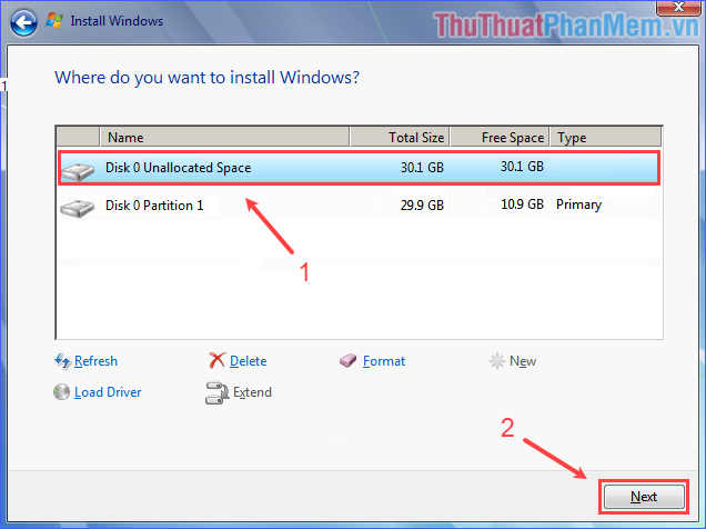 Instructions on how to install Windows 7, install Windows 7 with USB from A to Z extremely simple Picture 16