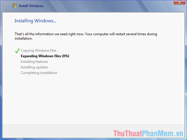 Instructions on how to install Windows 7, install Windows 7 with USB from A to Z extremely simple Picture 17