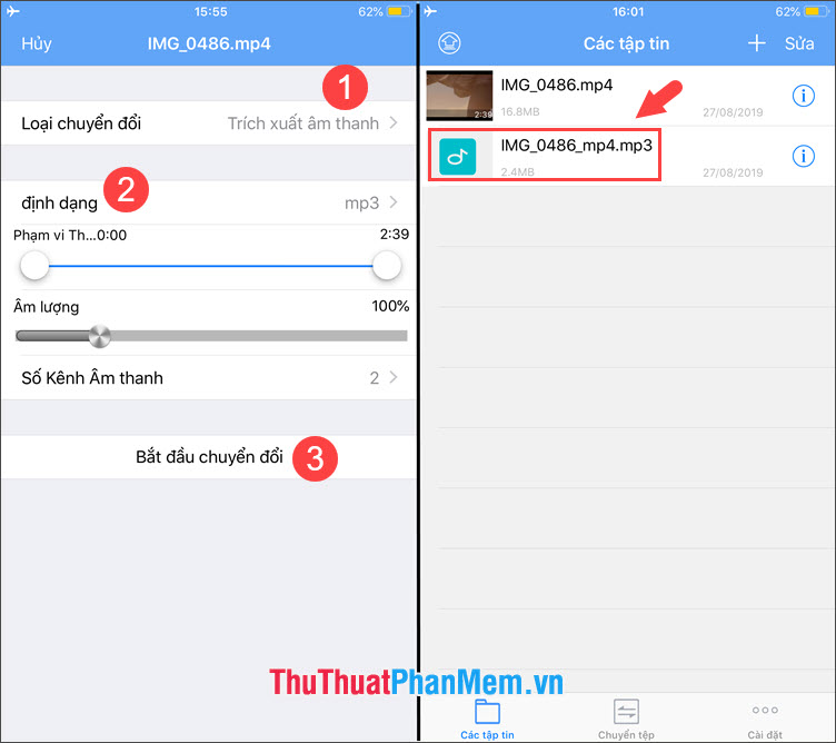 Instructions on how to isolate audio from video Picture 14