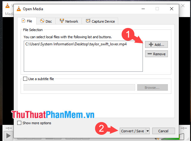 Instructions on how to isolate audio from video Picture 3