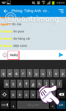 Instructions on how to join the chat room on Zalo Picture 6