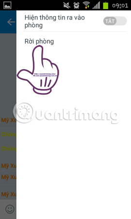 Instructions on how to join the chat room on Zalo Picture 8