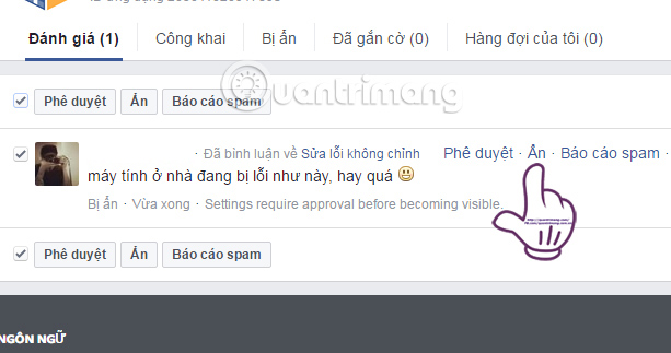 Instructions on how to lock, hide Facebook Fanpage temporarily Picture 6