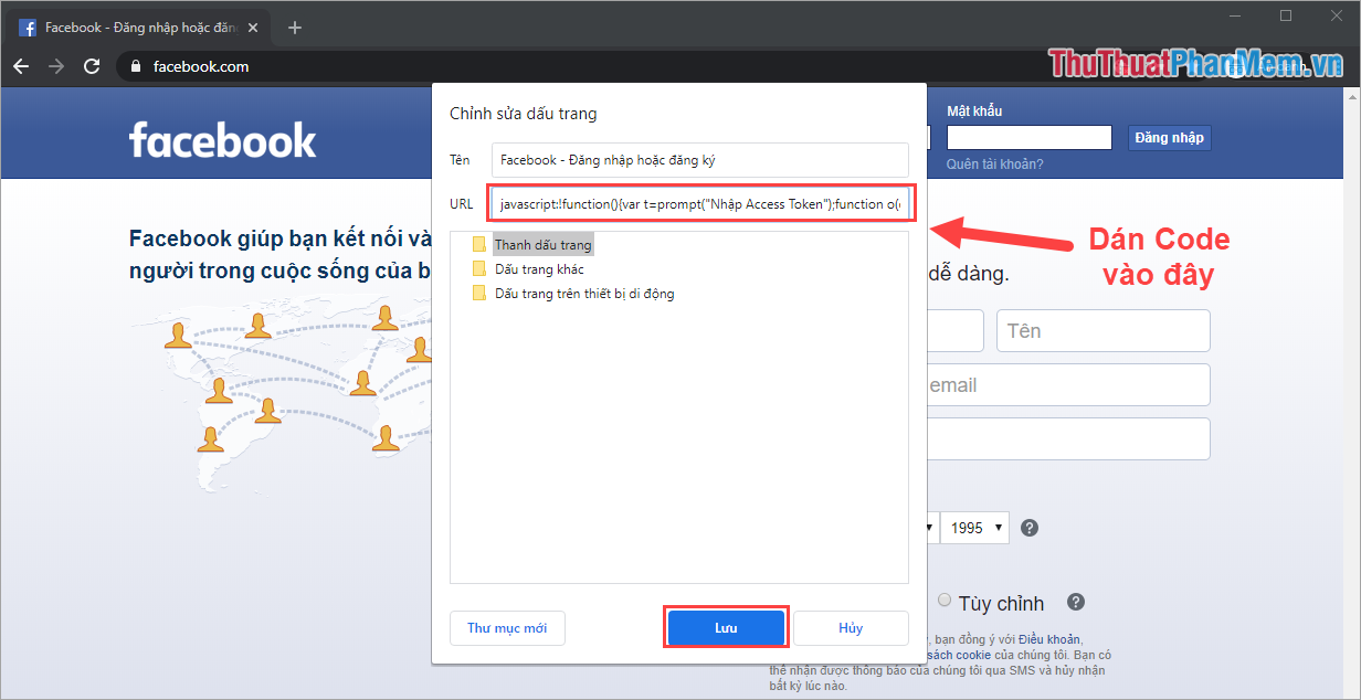 Instructions on how to login Facebook with Token Picture 5