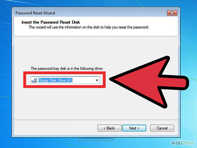 Instructions on how to login to your computer when you forget your password Picture 10