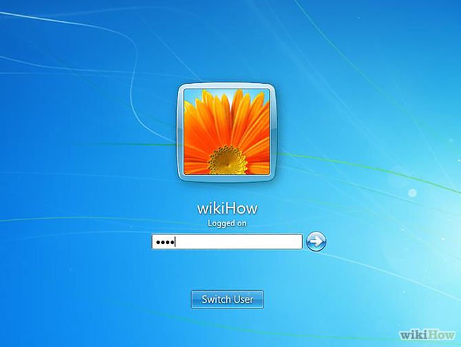 Instructions on how to login to your computer when you forget your password Picture 2