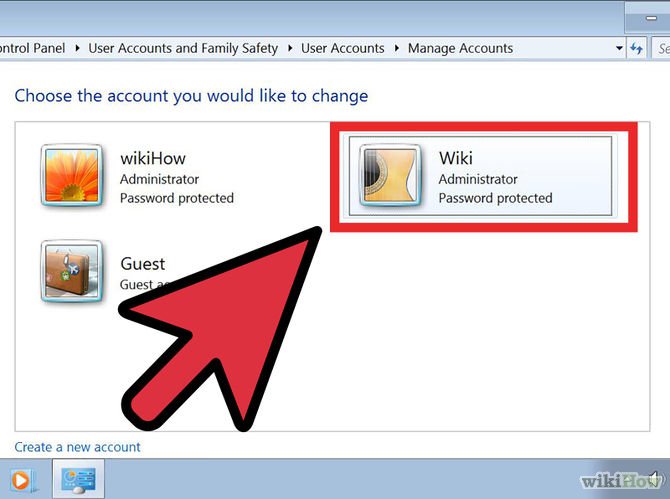 Instructions on how to login to your computer when you forget your password Picture 6