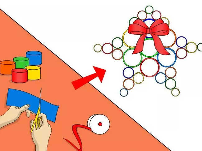 Instructions on how to make beautiful home decorations for Christmas Picture 4