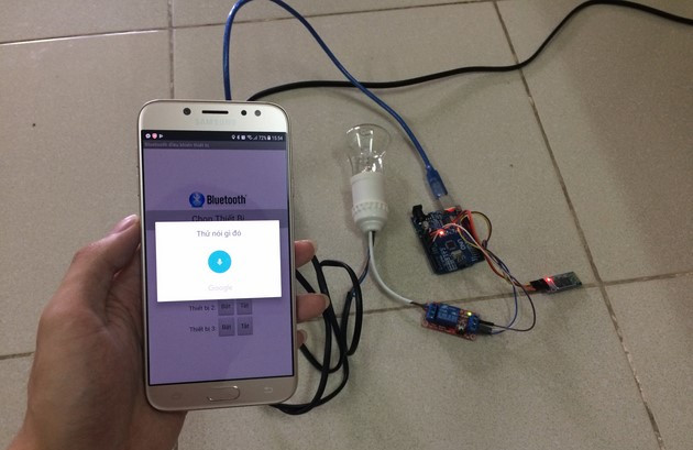 Instructions on how to make devices that turn on / off lights and fans in Vietnamese Picture 16