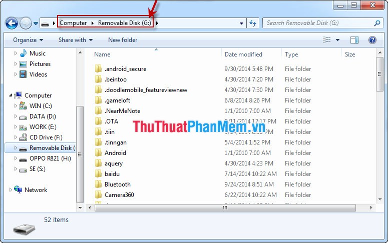 Instructions on how to make hidden folders in USB when infected Picture 1