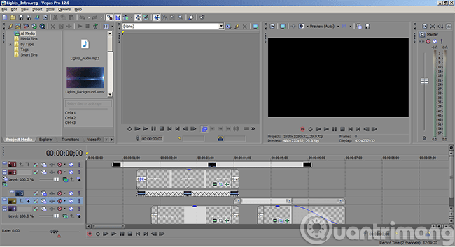 edit a sony vegas intro template