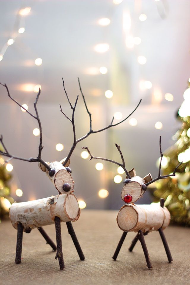 Instructions on how to make reindeer and wooden gifts Picture 18