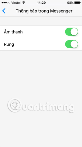 Instructions on how to mute chat on Facebook Picture 7