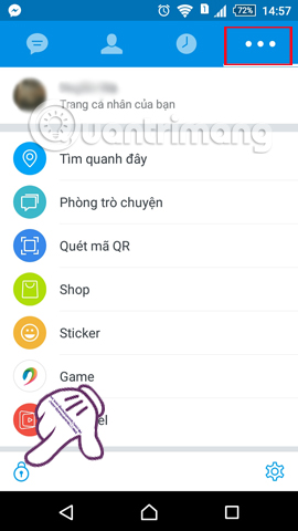 Instructions on how to not receive messages from strangers on Zalo Picture 1