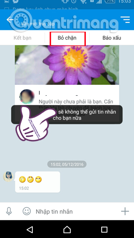 Instructions on how to not receive messages from strangers on Zalo Picture 6