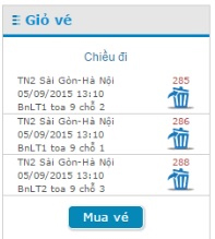 Instructions on how to order 2018 Tet train tickets online Picture 5