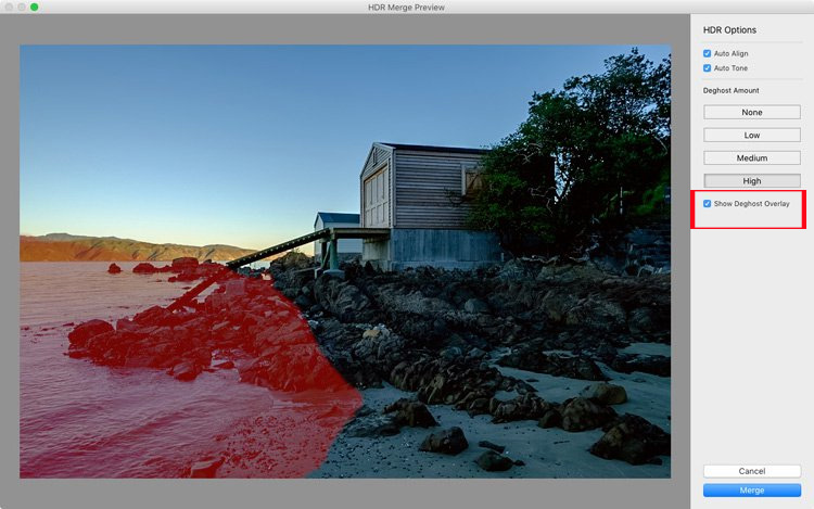 Instructions on how to pair HDR photos on Lightroom Picture 3