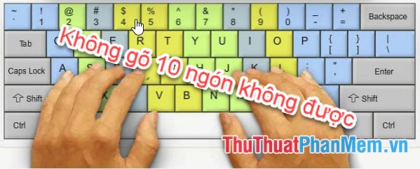 Instructions on how to practice typing 10 fingers standard and fastest Picture 1