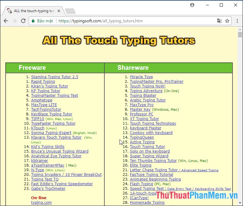Instructions on how to practice typing 10 fingers standard and fastest Picture 6