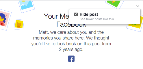 Instructions on how to prevent Facebook from sending the message 'This day old' Picture 1