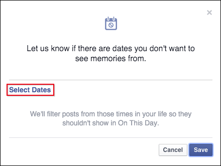 Instructions on how to prevent Facebook from sending the message 'This day old' Picture 4