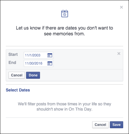 Instructions on how to prevent Facebook from sending the message 'This day old' Picture 5