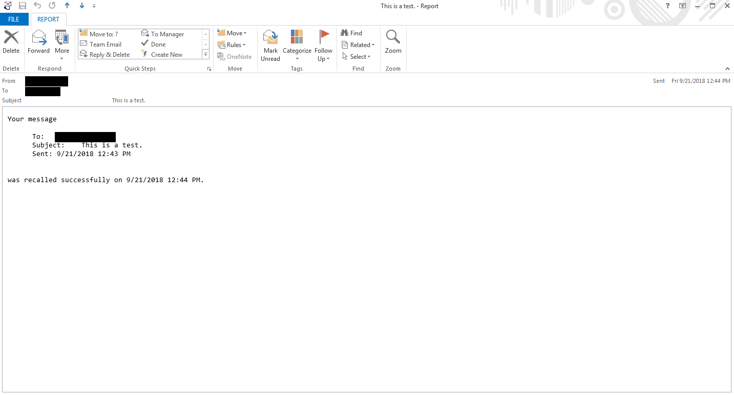 Instructions on how to Recall, recover mail sent in MS Outlook Picture 6