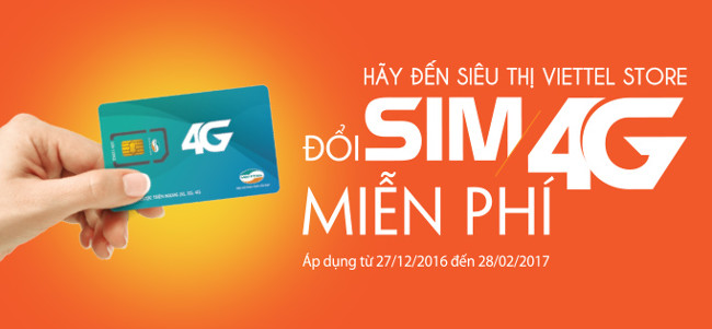 Instructions on how to register 4G Viettel SIM is completely free Picture 1