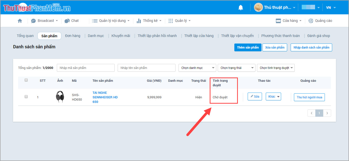 Picture 13 of Instructions on how to register Zalo Page to sell