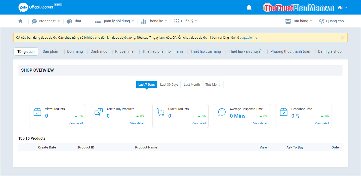 Picture 9 of Instructions on how to register Zalo Page to sell