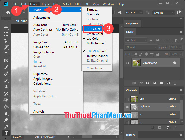 Instructions on how to remove Noise in Photoshop Picture 10