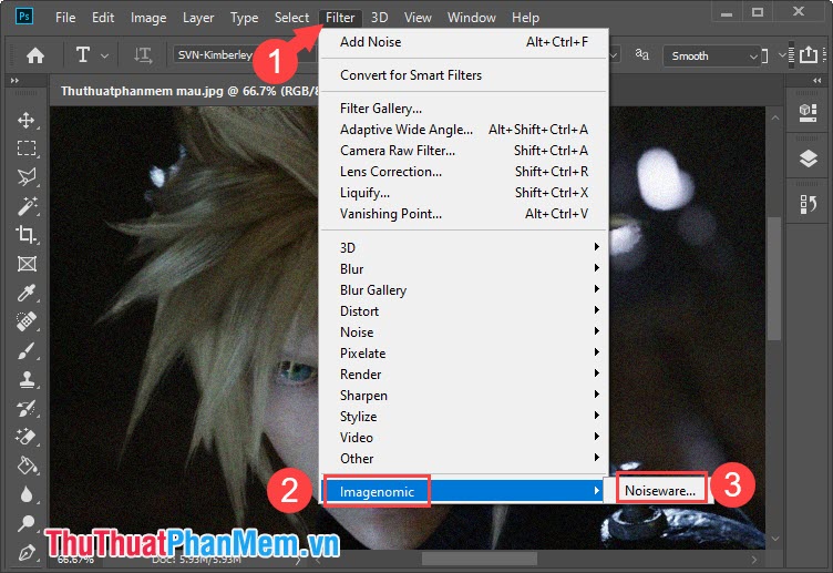 Instructions on how to remove Noise in Photoshop Picture 16