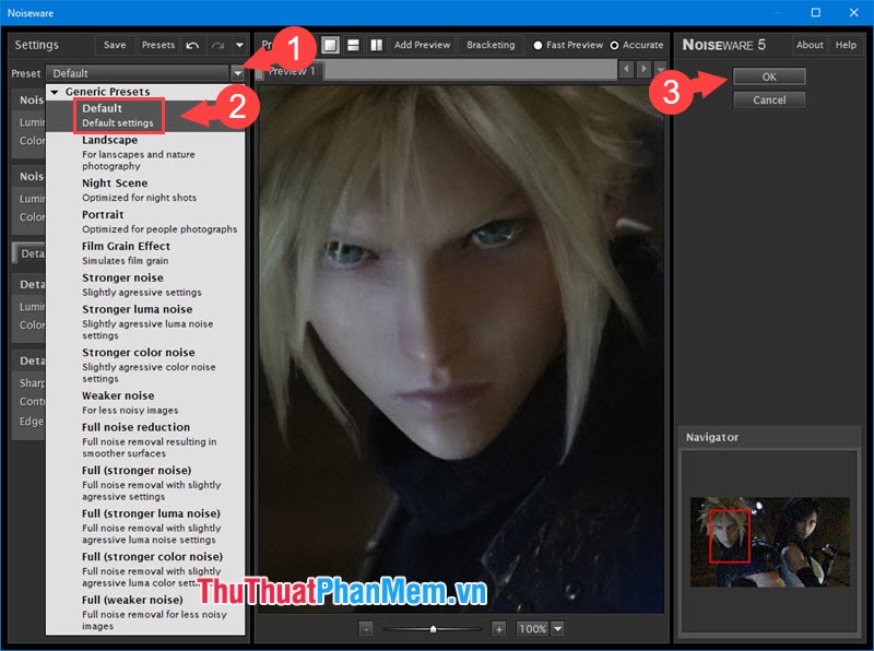 Instructions on how to remove Noise in Photoshop Picture 20