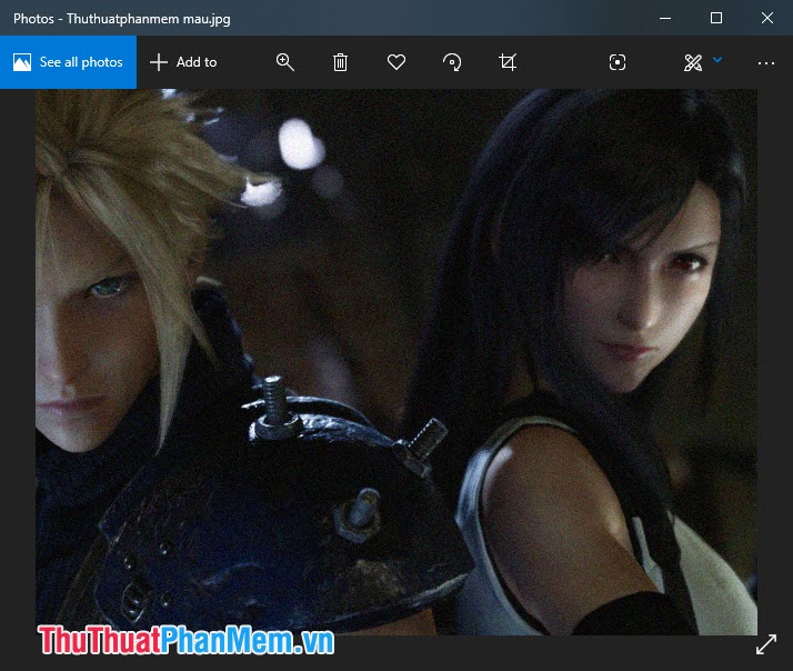 Instructions on how to remove Noise in Photoshop Picture 22