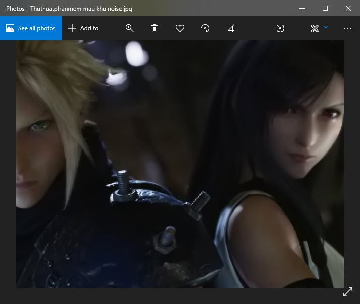 Instructions on how to remove Noise in Photoshop Picture 23