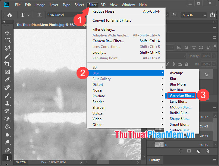 Instructions on how to remove Noise in Photoshop Picture 8