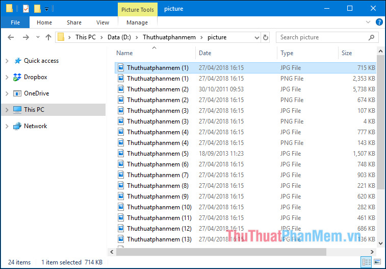 Instructions on how to rename files in batches very quickly Picture 3